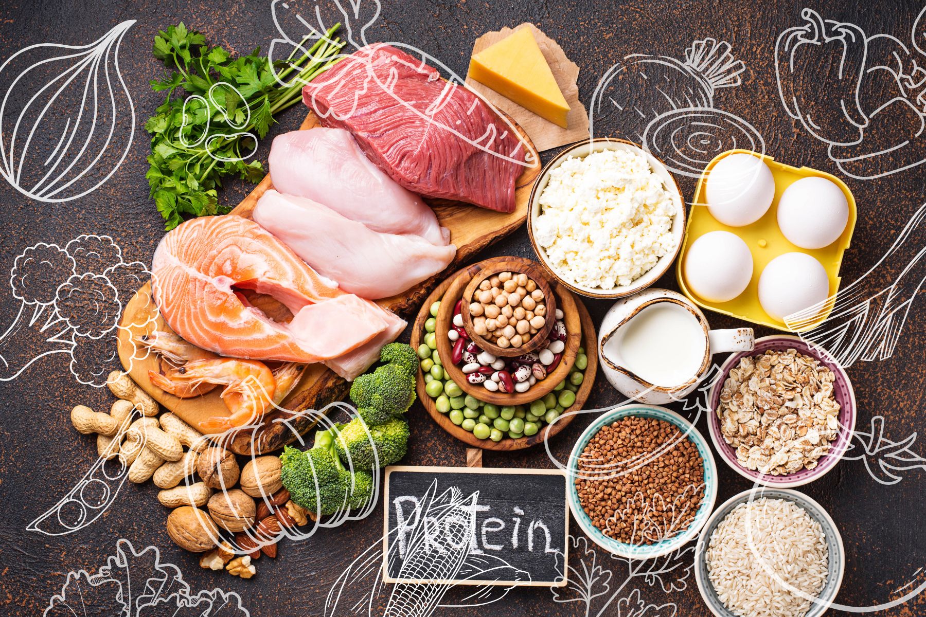 タンパク質の取り方