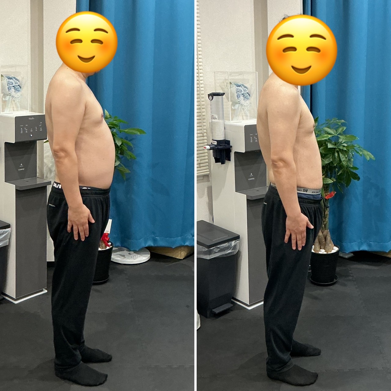 50代男性ダイエットビフォーアフター